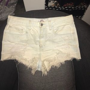 High rise shorts